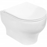 Унитаз подвесной безободковый WW ERLENBACH 004 GL-WT