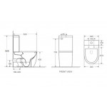 WW MERZBACH 011 GL-WT Унитаз компакт