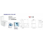 WW GELBACH 011 ST GL-WT Унитаз компакт