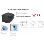 WW MERZBACH 043 MT-BL Унитаз подвесной