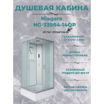 Душ.каб. NG-3301-14 (900х900х2150) средний поддон(26см) стекло МАТОВОЕ 4 места Т