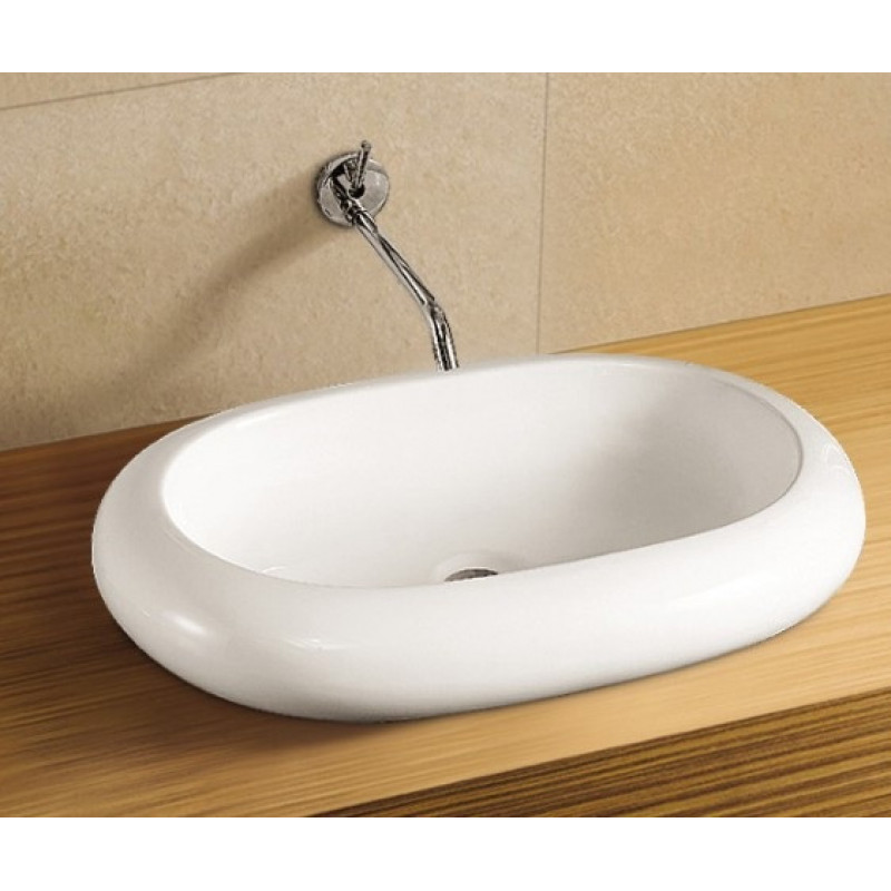Раковина накладная (WW ELBACH 3075) 635х420х105