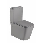 Унитаз-компакт безободковый WW GELBACH 001 XL MT-GR