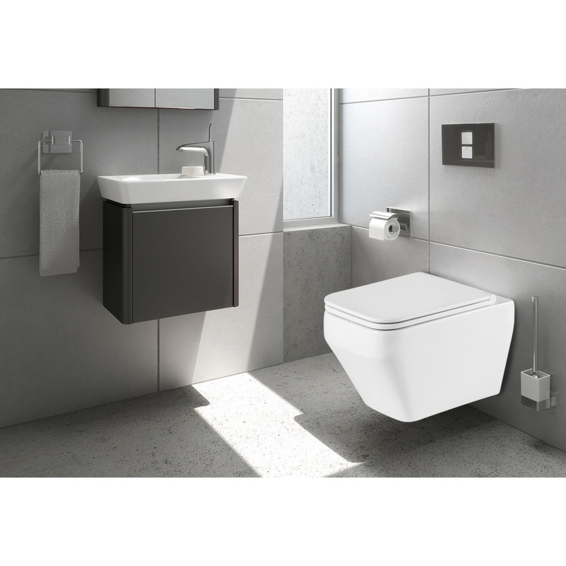 Унитаз подвесной безободковый WW HOFBACH 041 GL-WT