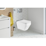 Унитаз подвесной безободковый WW HOFBACH 041 GL-WT