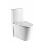 Унитаз-моноблок  безободковый WW WELZBACH 001 GL-WT