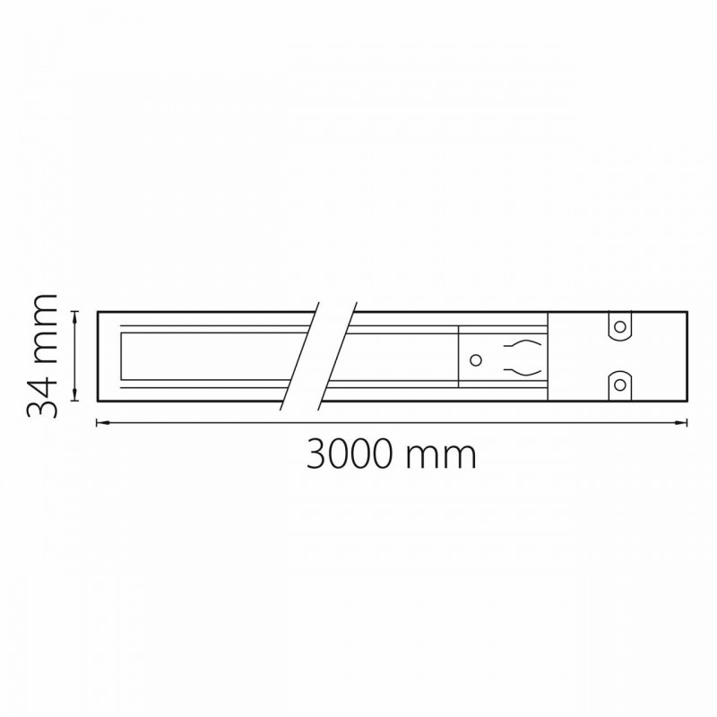 Шинопровод трехфазный Lightstar Barra 504035