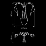 Бра Lightstar Cigno Collo Wt 751636