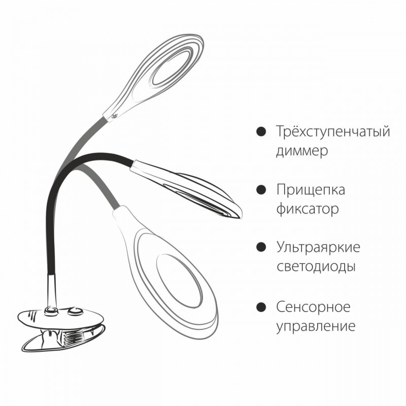 Настольная лампа Elektrostandard Captor TL90300 зеленый 4690389105241