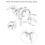 Бра Odeon Light Ovale 1990/1W