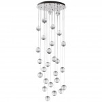 Подвесная каскадная люстра Odeon Light CRYSTAL 5007/120L