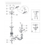 Подвесная люстра Odeon Light Nueli 2563/3