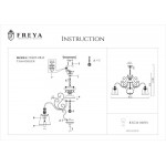 Подвесная люстра Freya Driana FR2405-PL-08-BZ