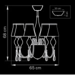 Подвесная люстра Lightstar Escica 806050