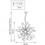 Подвесная люстра Lightstar Turbio 754267