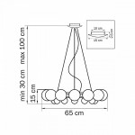 Подвесная люстра Lightstar Sferetta 801124