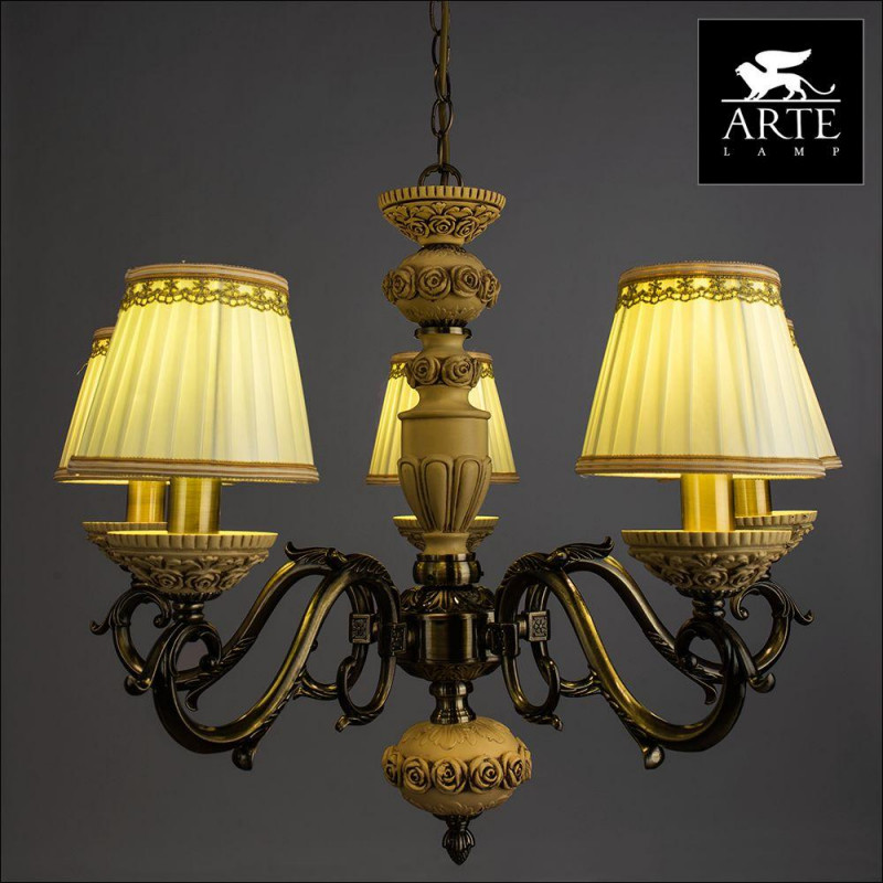 Подвесная люстра Arte Lamp Cherish A9575LM-5AB