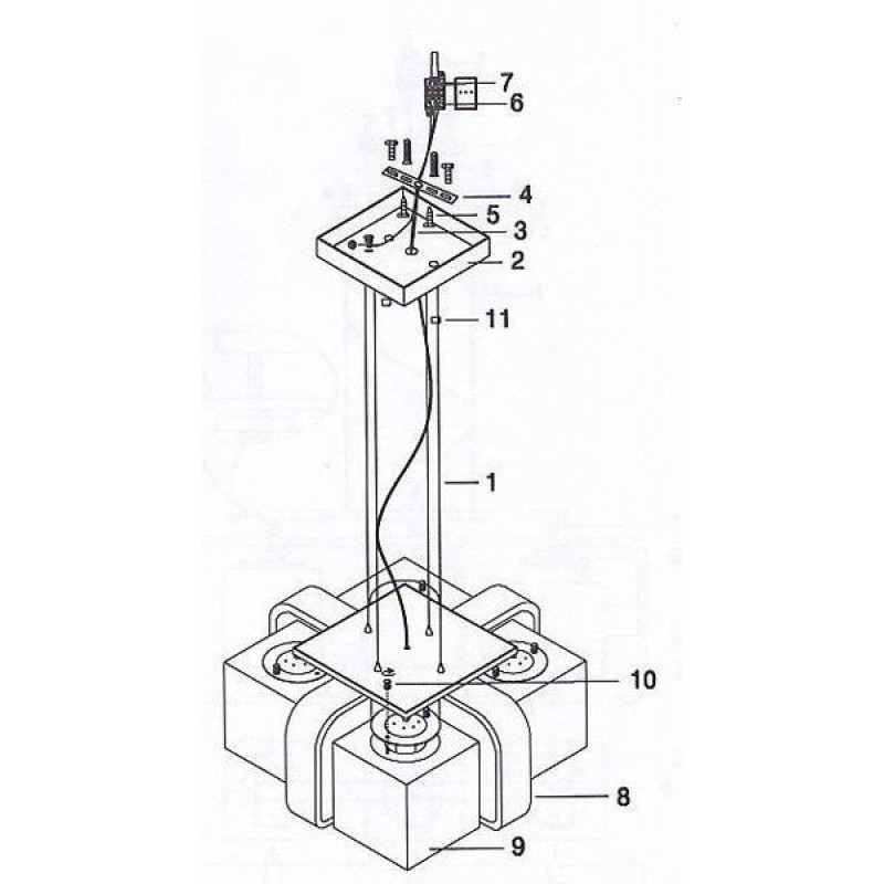 Подвесная люстра Odeon Light Via 2199/4