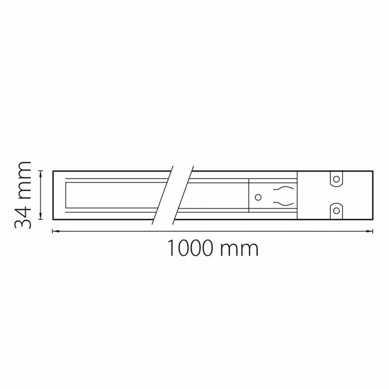 Шинопровод трехфазный Lightstar Barra 504015