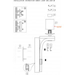 Бра Odeon Light Fabo 2767/1W